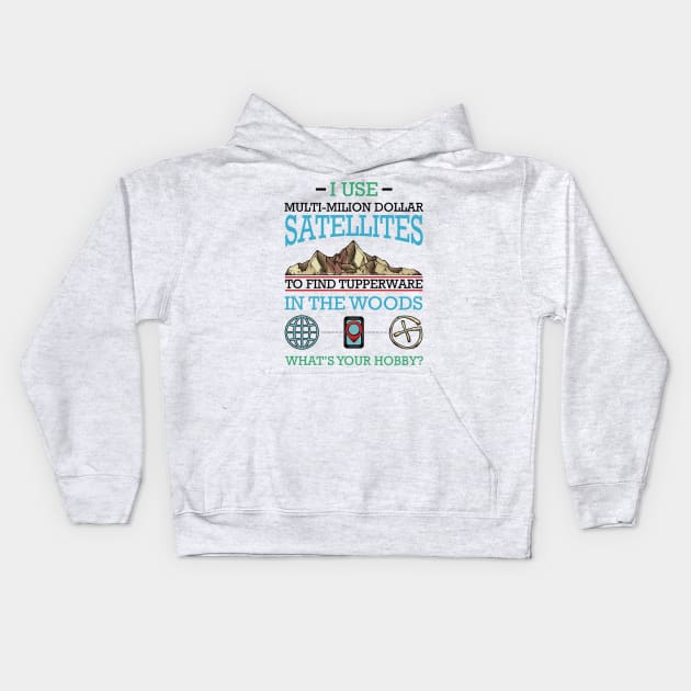 Geocaching Kids Hoodie by Lumio Gifts